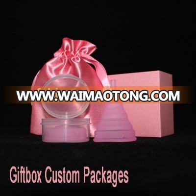 FDA and CE Approved Short Soft Medical Silicone Menstrual Cup